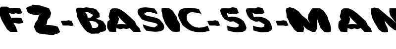 FZ BASIC 55 MANGLED LEFTY Normal.ttf