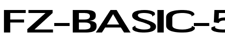 FZ BASIC 58 EX Normal.ttf