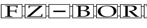 FZ BORDERS 19 EX Normal.ttf