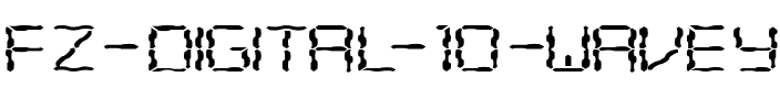 FZ DIGITAL 10 WAVEY EX Normal.ttf