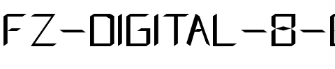 FZ DIGITAL 8 EX Normal.ttf