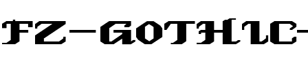 FZ GOTHIC 2 EX Normal.ttf