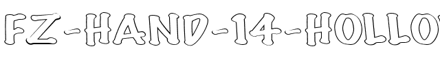 FZ HAND 14 HOLLOW EX Normal.ttf