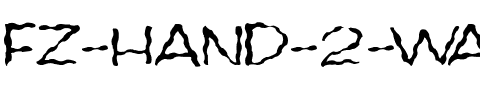FZ HAND 2 WAVEY Normal.ttf