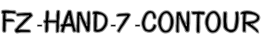 FZ HAND 7 CONTOUR Normal.ttf