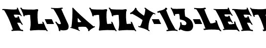 FZ JAZZY 13 LEFTY Normal.ttf
