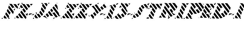 FZ JAZZY 13 STRIPED ITALIC Normal.ttf