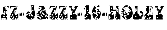 FZ JAZZY 16 HOLEY Normal.ttf