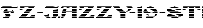 FZ JAZZY 19 STRIPED EX Normal.ttf