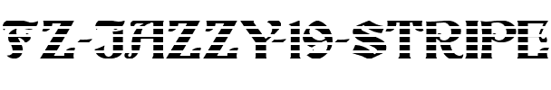 FZ JAZZY 19 STRIPED Normal.ttf