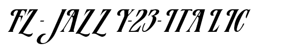 FZ JAZZY 23 ITALIC Normal.ttf