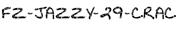 FZ JAZZY 29 CRACKED Normal.ttf