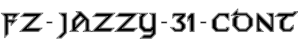 FZ JAZZY 31 CONTOUR Normal.ttf