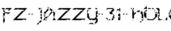 FZ JAZZY 31 HOLEY Normal.ttf