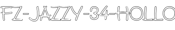 FZ JAZZY 34 HOLLOW Normal.ttf