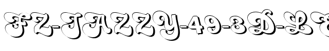 FZ JAZZY 49 3D LEFTY Normal.ttf