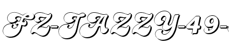 FZ JAZZY 49 3D Normal.ttf