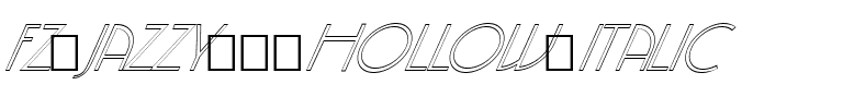 FZ JAZZY 5 HOLLOW ITALIC Normal.ttf