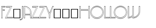 FZ JAZZY 5 HOLLOW Normal.ttf