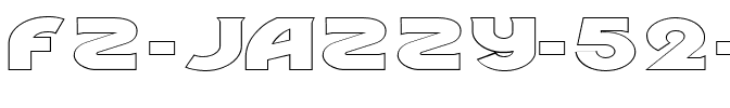FZ JAZZY 52 HOLLOW EX Normal.ttf