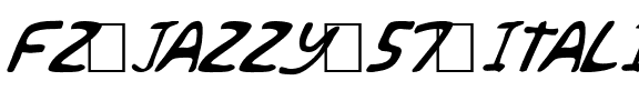 FZ JAZZY 57 ITALIC Normal.ttf