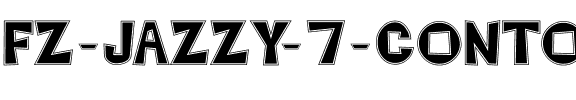 FZ JAZZY 7 CONTOUR Normal.ttf