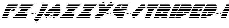 FZ JAZZY 9 STRIPED ITALIC Normal.ttf