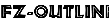 FZ OUTLINE 3 Normal.ttf