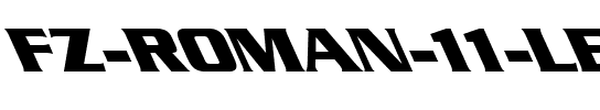 FZ ROMAN 11 LEFTY Normal.ttf