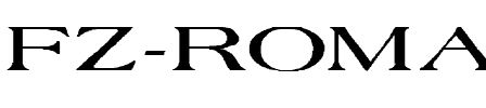 FZ ROMAN 22 EX Medium.ttf