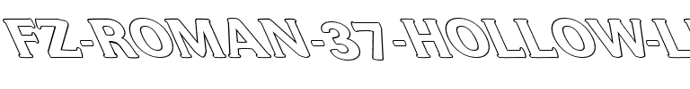 FZ ROMAN 37 HOLLOW LEFTY Normal.ttf