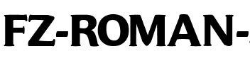 FZ ROMAN 37 Normal.ttf