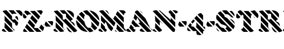FZ ROMAN 4 STRIPED Normal.ttf