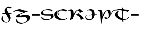 FZ SCRIPT 19 EX Normal.ttf