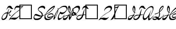 FZ SCRIPT 21 ITALIC Normal.ttf