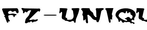 FZ UNIQUE 10 EX Normal.ttf