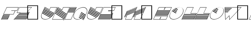 FZ UNIQUE 11 HOLLOW ITALIC Normal.ttf