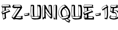 FZ UNIQUE 15 Normal.ttf