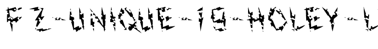FZ UNIQUE 19 HOLEY LEFTY Normal.ttf