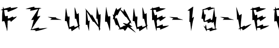 FZ UNIQUE 19 LEFTY Normal.ttf
