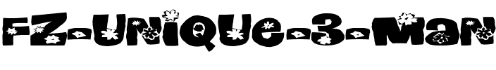 FZ UNIQUE 3 MANGLED EX Normal.ttf