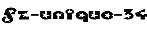 FZ UNIQUE 34 EX Normal.ttf