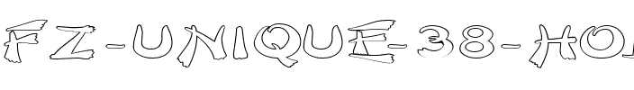FZ UNIQUE 38 HOLLOW EX Normal.ttf