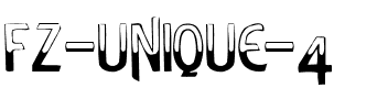 FZ UNIQUE 4 Normal.ttf