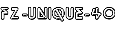 FZ UNIQUE 40 Normal.ttf