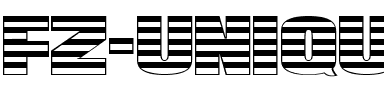 FZ UNIQUE 45 Normal.ttf