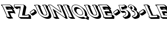FZ UNIQUE 53 LEFTY Normal.ttf
