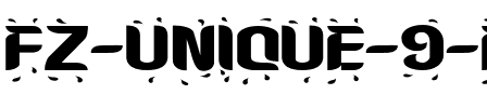 FZ UNIQUE 9 EX Normal.ttf