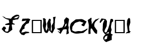 FZ WACKY 1 Normal.ttf