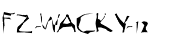 FZ WACKY 12 Normal.ttf